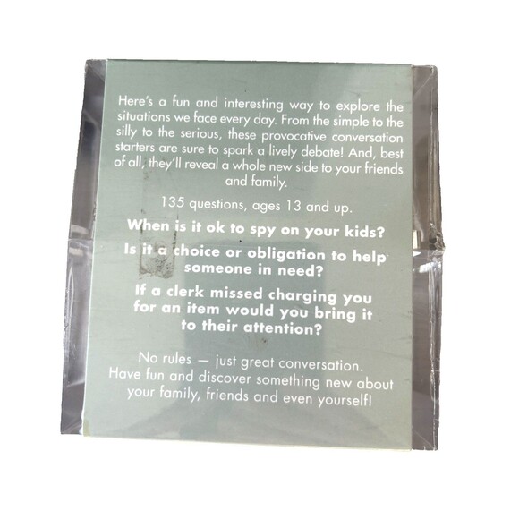 TableTopics What Would You Do: Questions to Start Great Conversations NEW Sealed - Picture 4 of 6